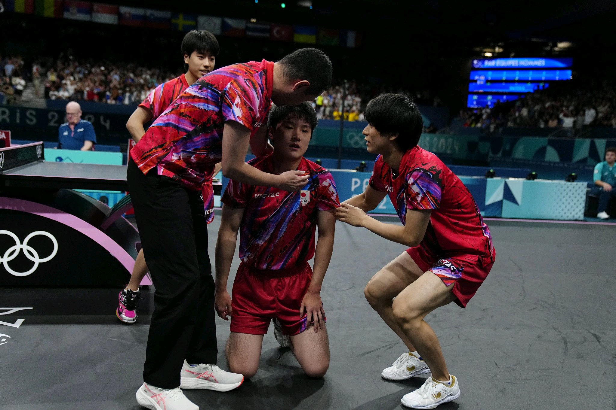 日本乒乓球队险胜英国乒乓球队，波尔一己之力扛起全队的简单介绍