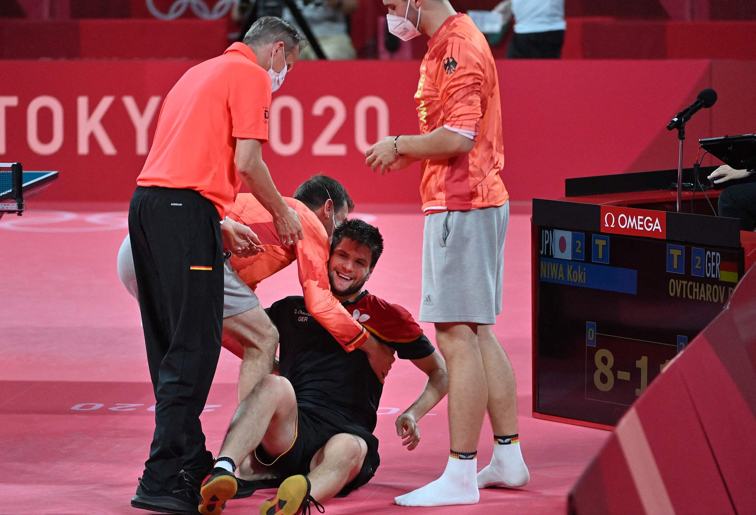 德国乒乓球队完胜比利时乒乓球队，水谷隼绝境逆转