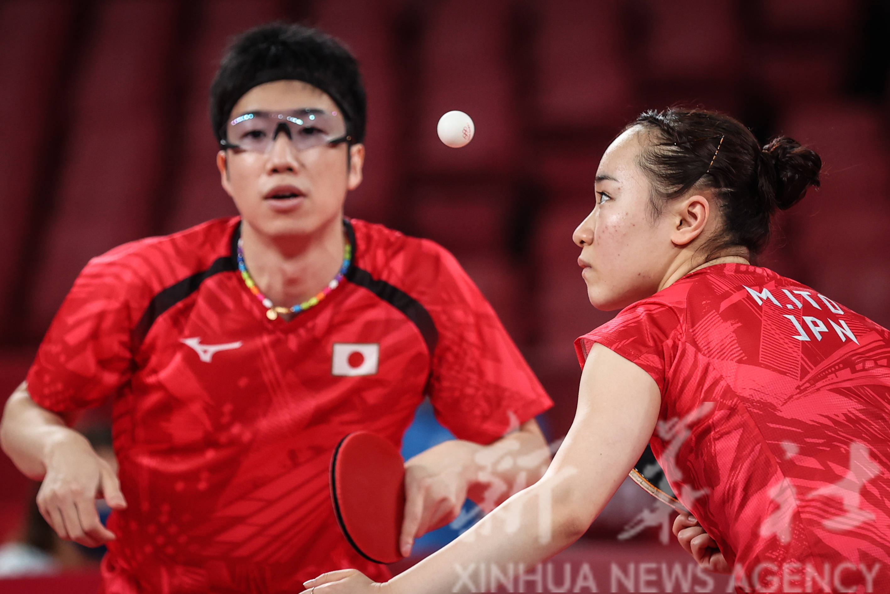 包含德国乒乓球队险胜奥地利乒乓球队，水谷隼完成帽子戏法的词条