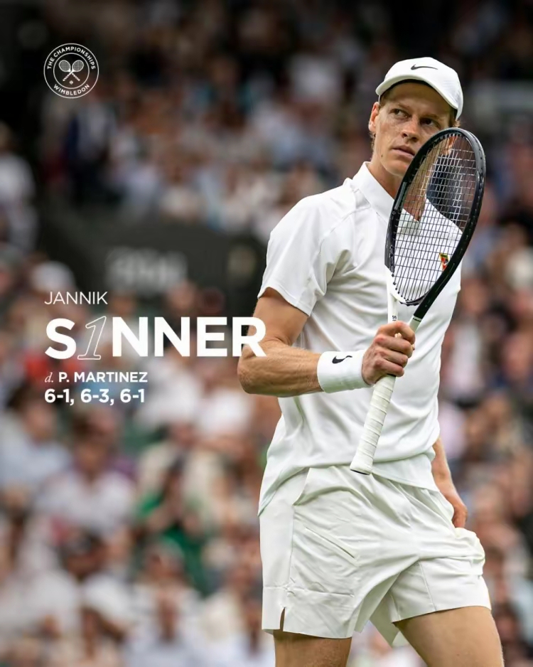 美网逆转拉沃尔杯，辛纳状态火热